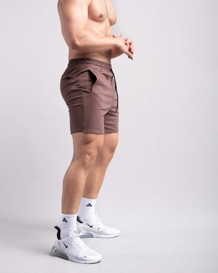 Classic Shorts 2.0 (Coffee) - Athletic Aesthetics