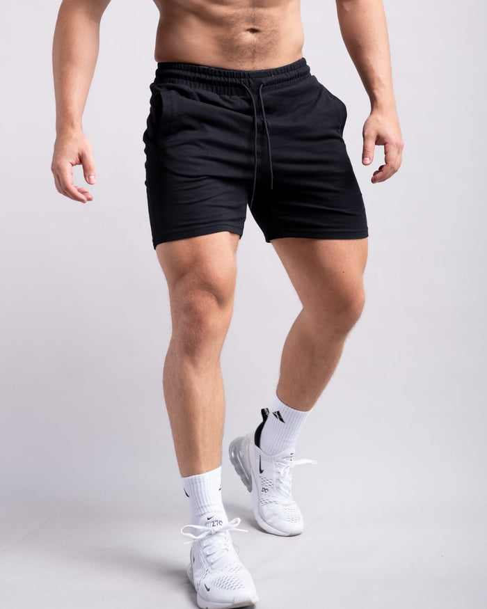 Classic Shorts 2.0 (Full Black) - Athletic Aesthetics