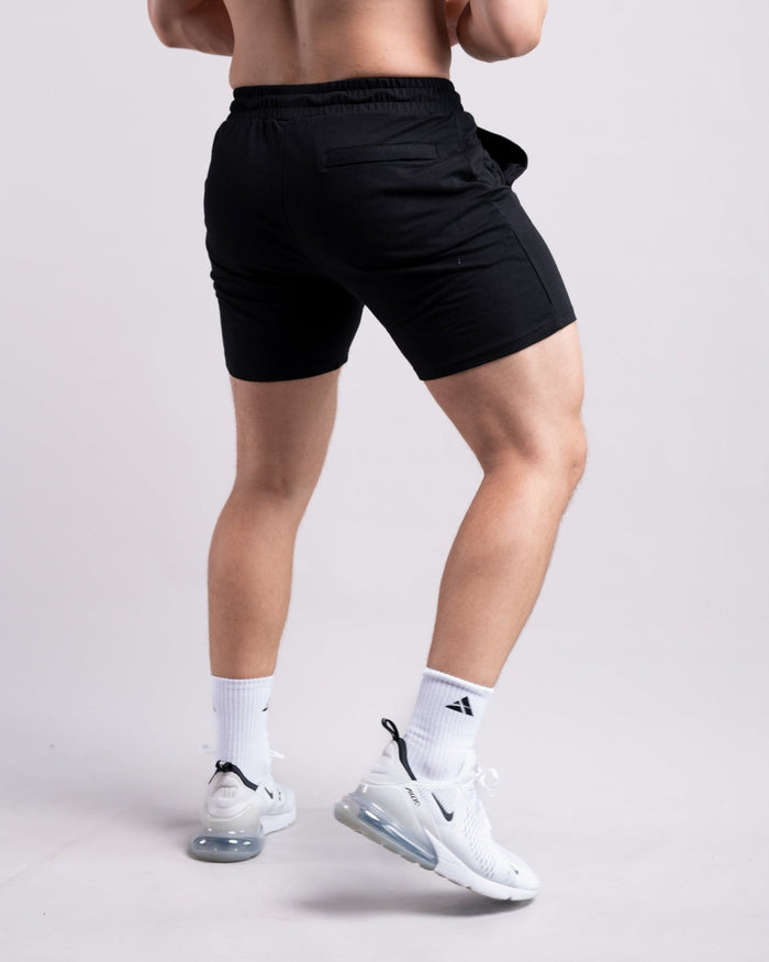 Classic Shorts 2.0 (Full Black) - Athletic Aesthetics