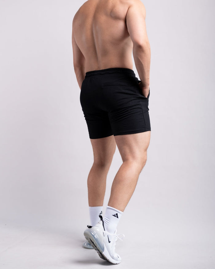 Classic Shorts 2.0 (Full Black) - Athletic Aesthetics