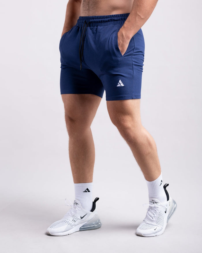 Classic Shorts 2.0 (Navy Blue) - Athletic Aesthetics