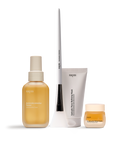Set von nkm mit 3 Produkten und Maskenpinsel