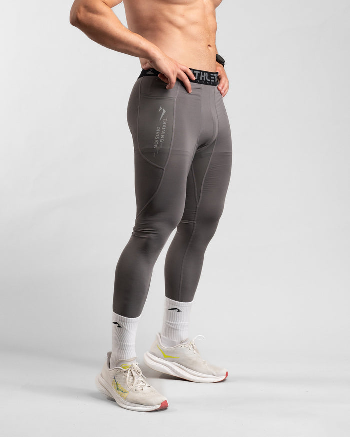 Core Compression Leggings (Clay) - Athletic Aesthetics