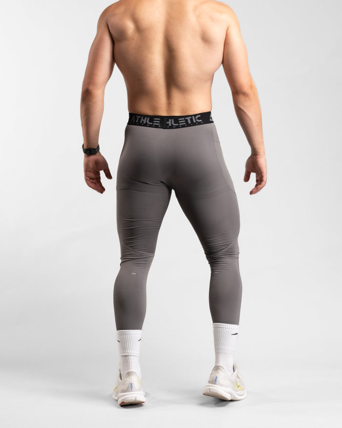 Core Compression Leggings (Clay) - Athletic Aesthetics