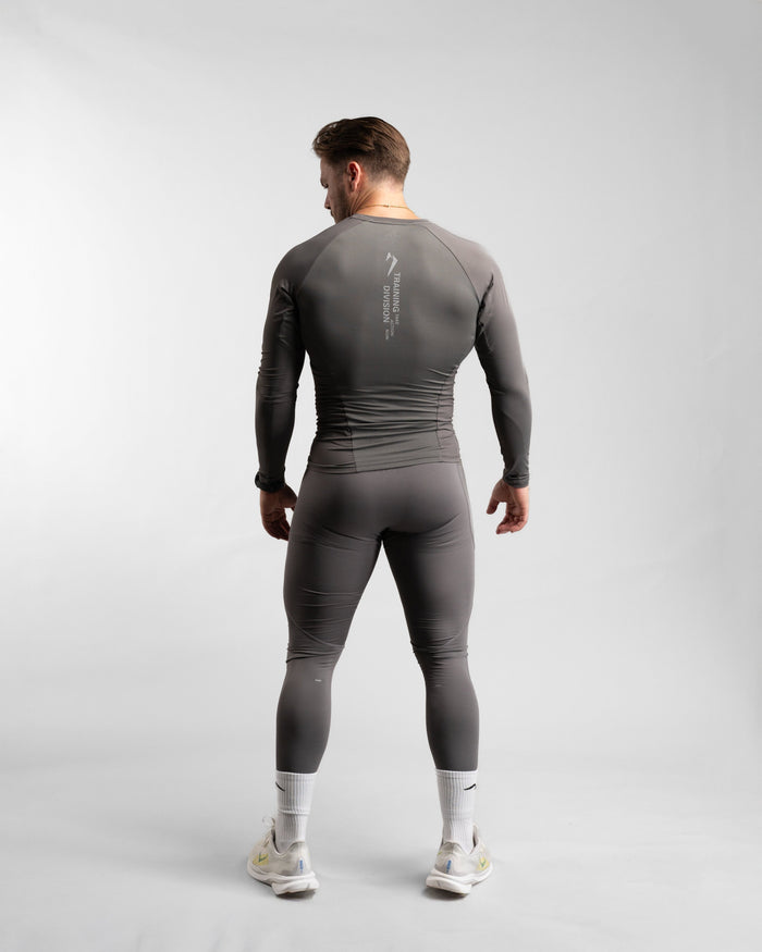 Core Compression Leggings (Clay) - Athletic Aesthetics