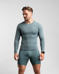 Core Compression Longsleeve (Arctic Mint) - Athletic Aesthetics