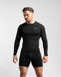 Core Compression Longsleeve (Black) - Athletic Aesthetics
