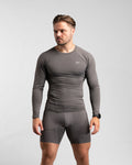 Core Compression Longsleeve (Clay) - Athletic Aesthetics