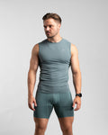 Core Compression Tanktop (Arctic Mint) - Athletic Aesthetics
