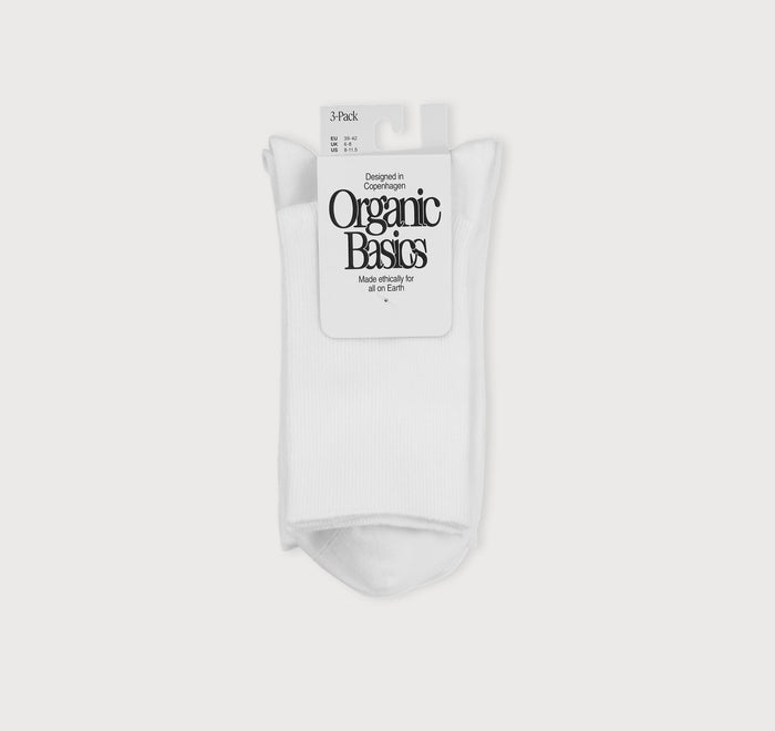 Core Crew Rib Socks 3-Pack