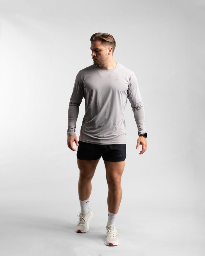 Core Performance Longsleeve (Stone) - Athletic Aesthetics