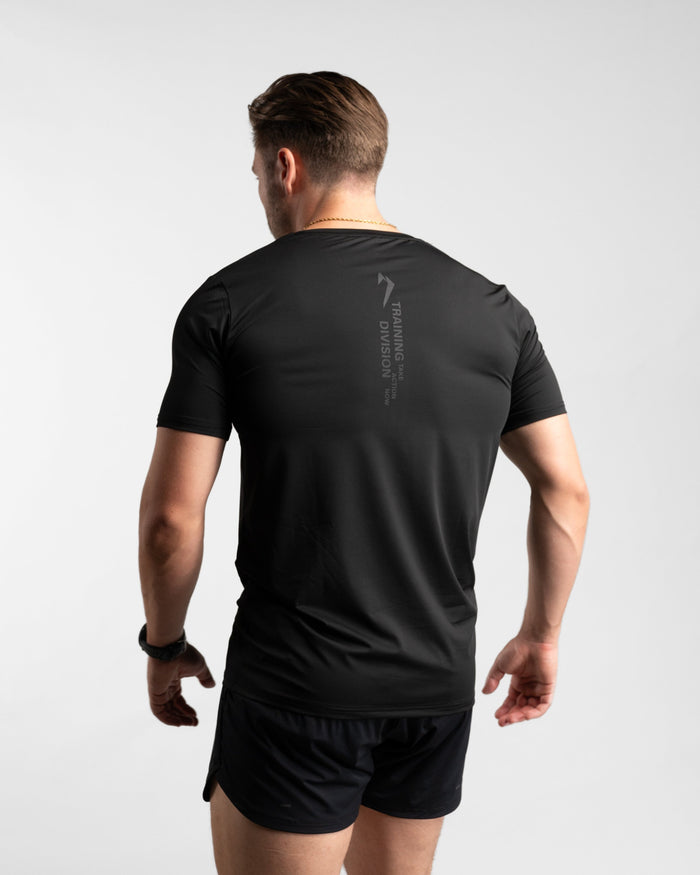 Core Performance T-Shirt (Black/Black) - Athletic Aesthetics