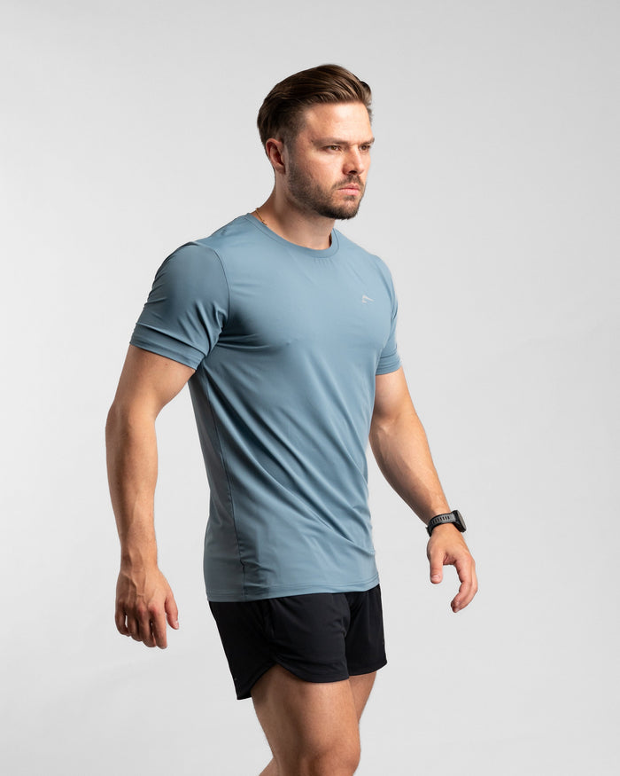 Core Performance T-Shirt (Glacier Blue) - Athletic Aesthetics