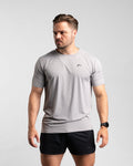 Core Performance T-Shirt (Stone/Black) - Athletic Aesthetics