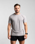 Core Performance T-Shirt (Stone/Grey) - Athletic Aesthetics