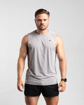 Core Performance Tanktop (Stone/Black) - Athletic Aesthetics