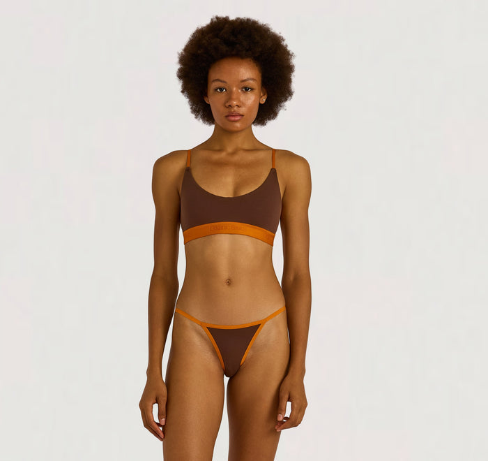 Core Play Open Back Scoop Bralette
