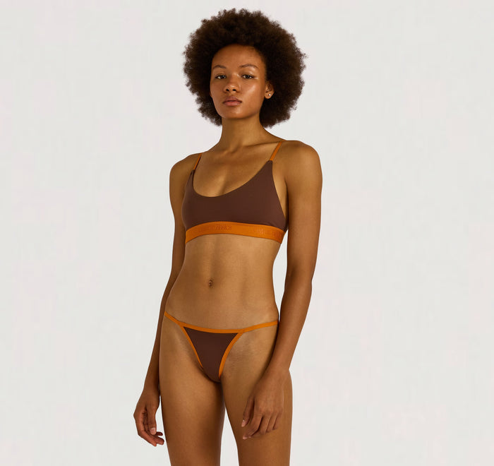Core Play Open Back Scoop Bralette