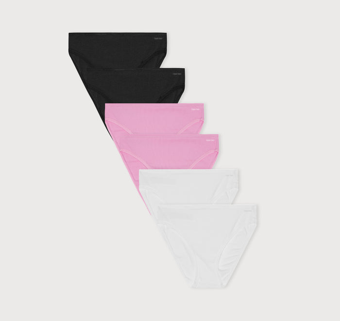 Core Rib High-Leg Briefs 6-Pack