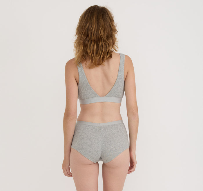 Core Rib Plunge Bralette