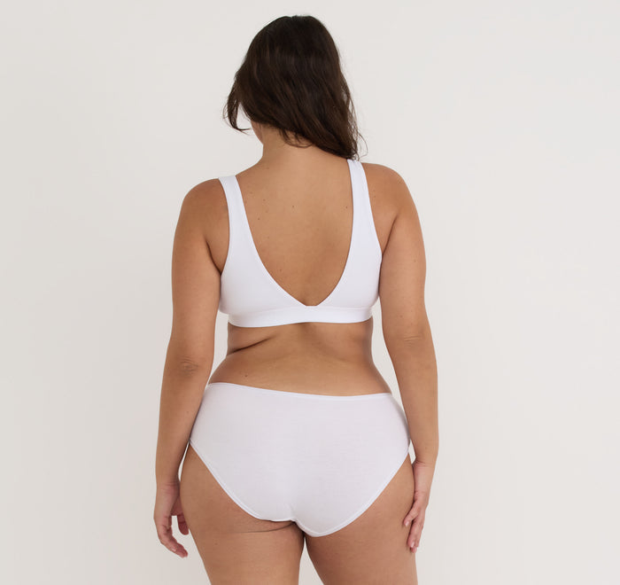 Core Rib Plunge Bralette