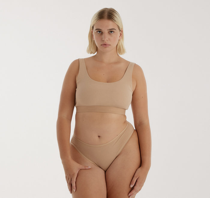 Core Rib Tank Bralette