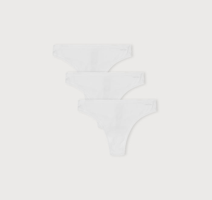 Core Rib Thong 3-Pack