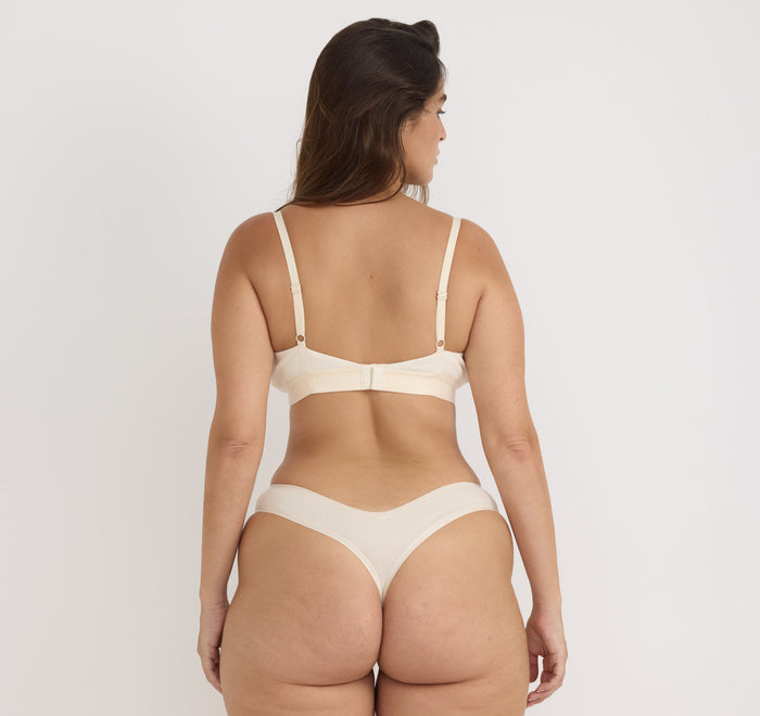 Core Rib Triangle Bralette