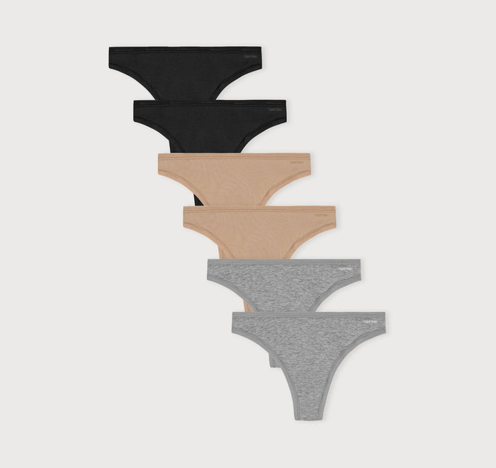Core Thong 6-Pack
