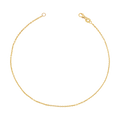 Diamond Cut Chain Anklet