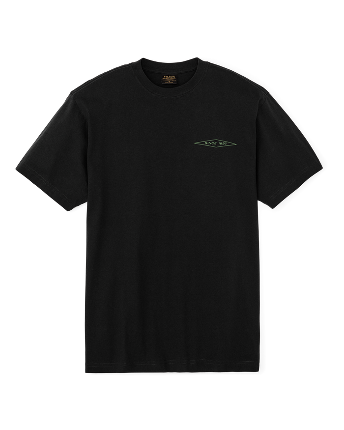 Diamond Graphic T-Shirt - Black