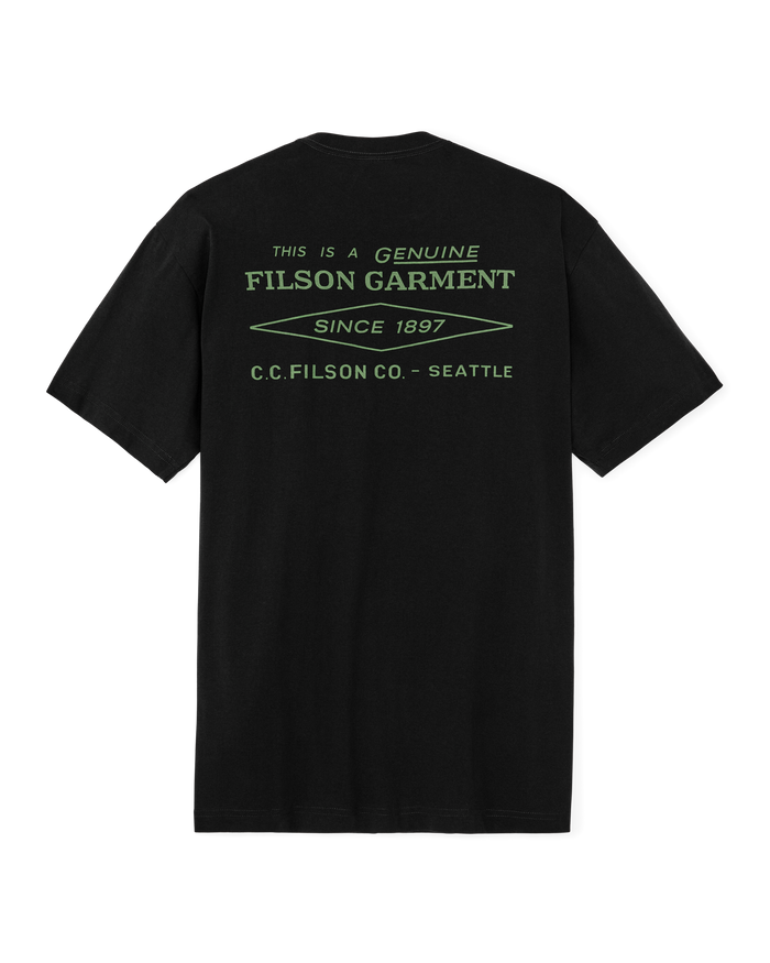 Diamond Graphic T-Shirt - Black