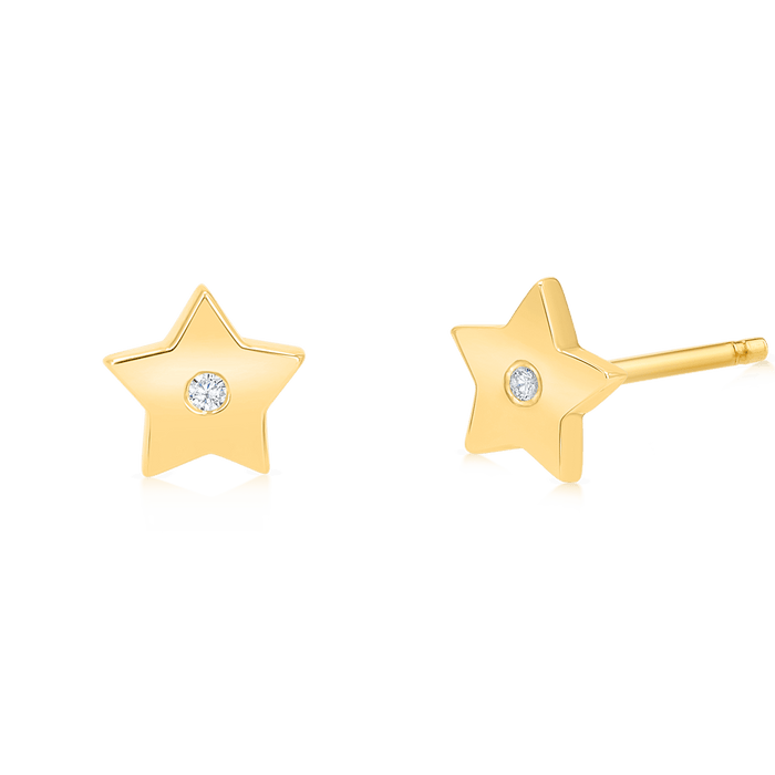 Diamond Star Studs