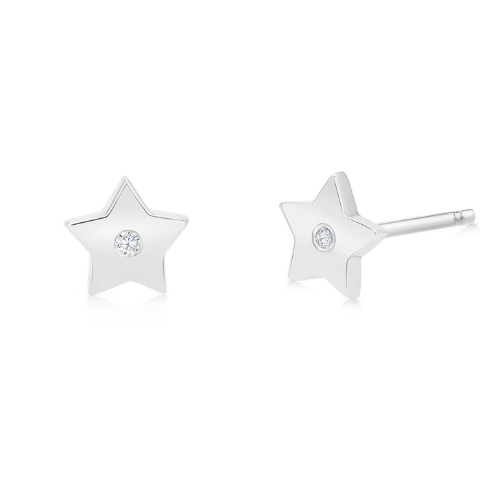 Diamond Star Studs