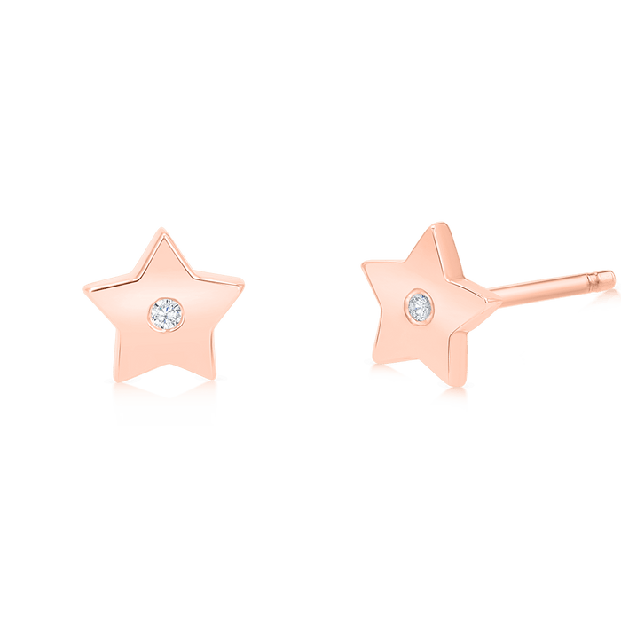 Diamond Star Studs