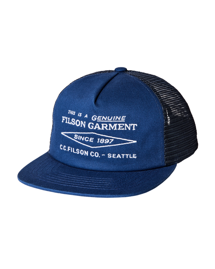 Diamond Trucker Mesh Cap - Blue