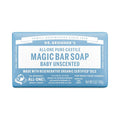 Dr. Bronner's Pure-Castile Magic Bar Soap Baby Unscented 6-Pack