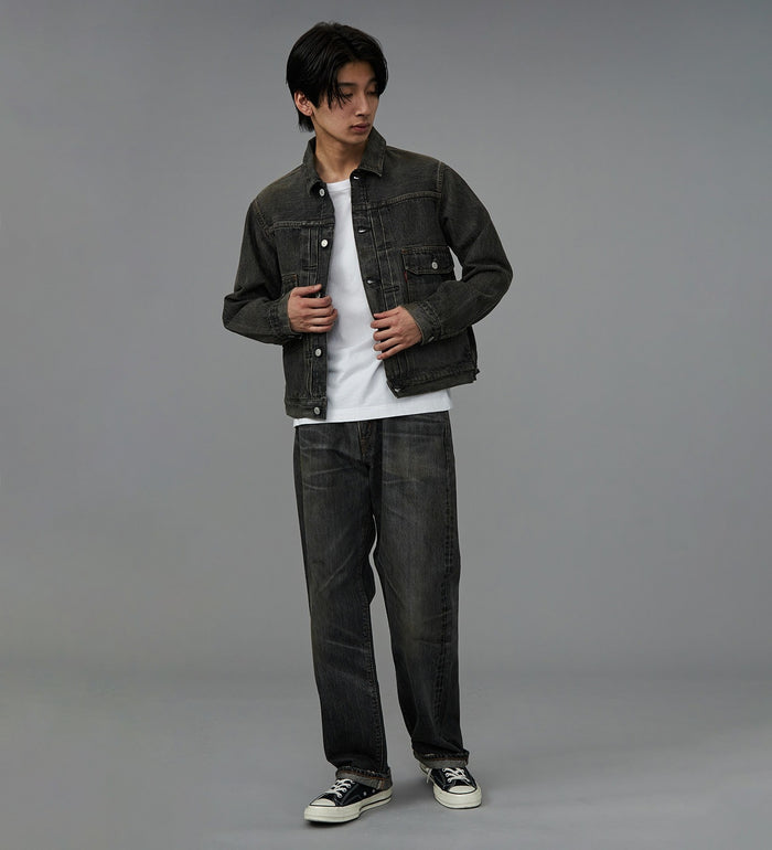 E50540-182 505Z WIDE STRAIGHT - BLACK DENIM 2