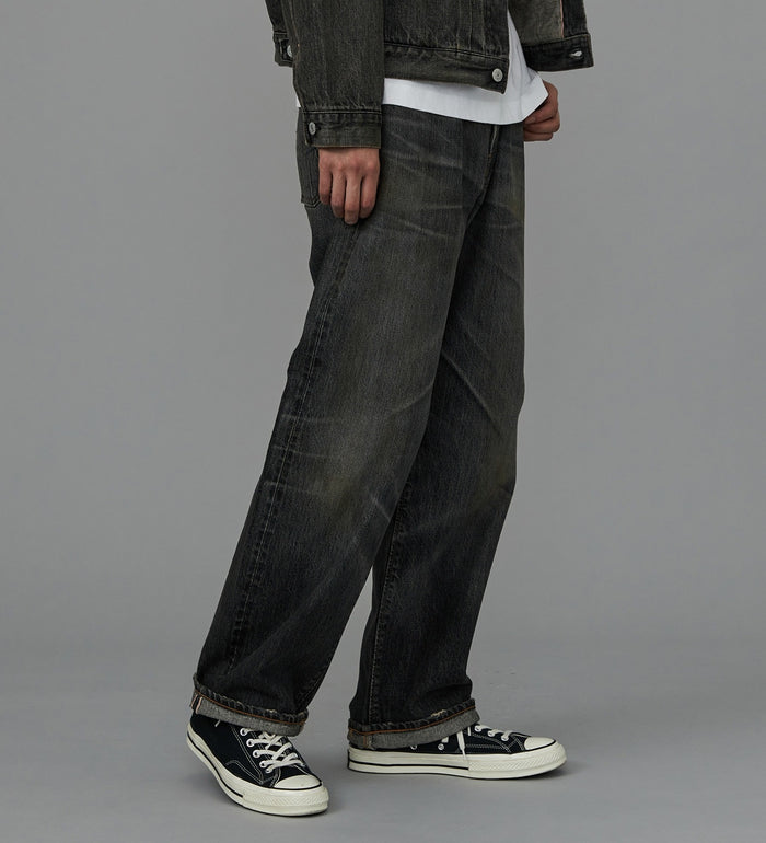 E50540-182 505Z WIDE STRAIGHT - BLACK DENIM 2