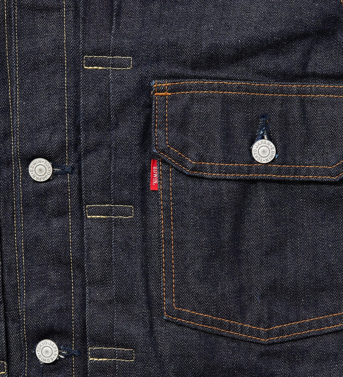 E55550-100 505 50DENIM JACKET - INDIGO BLUE
