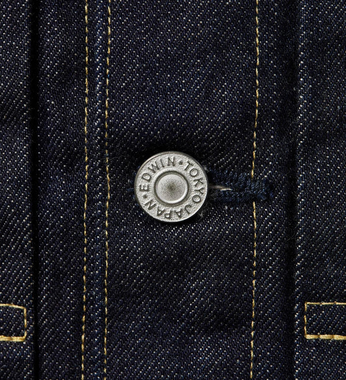 E55550-100 505 50DENIM JACKET - INDIGO BLUE