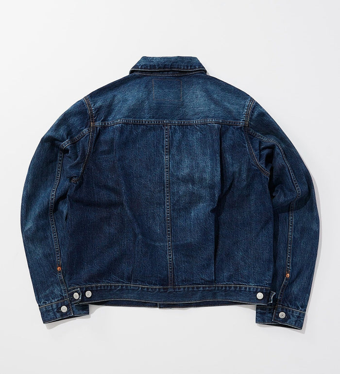 E55550-126 505 50DENIM JACKET - DARK BLUE