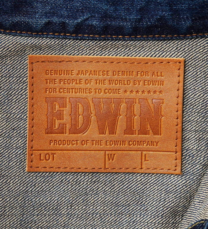 E55550-126 505 50DENIM JACKET - DARK BLUE