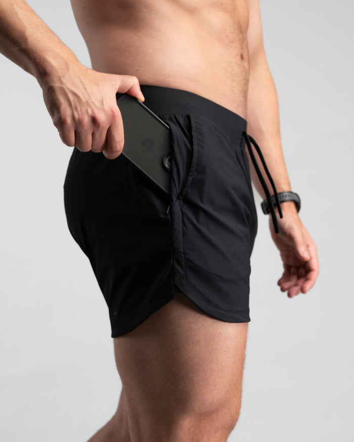 Elite Performance 5“ Shorts (Black/Black)