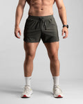 Elite Performance 5“ Shorts (Tactical Olive) - Athletic Aesthetics