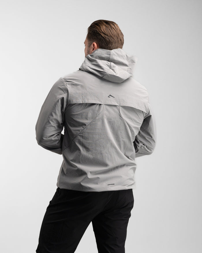 Elite Windbreaker Full Zip (Tactical Grey) - Athletic Aesthetics