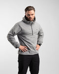 Elite Windbreaker Half Zip (Tactical Grey) - Athletic Aesthetics
