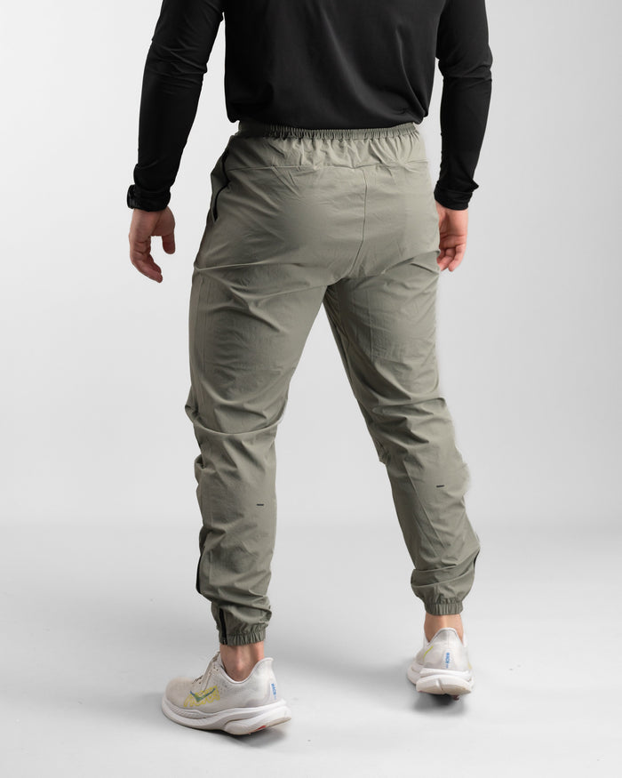 Elite Windbreaker Jogger (Light Olive) - Athletic Aesthetics