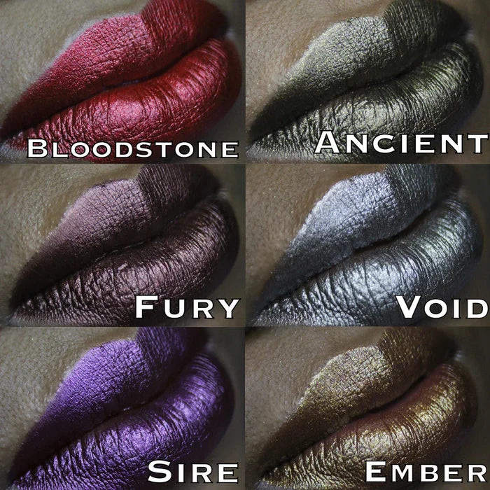 Ember Menacing Metals Lipstick - Unearthly Cosmetics