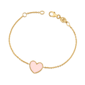 Enamel Heart Bracelet